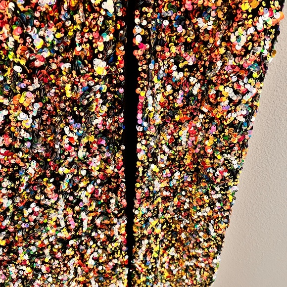 NWT Helsi  Strapless Sequin Long Gown Dress - Picture 6 of 12